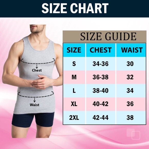 Men's Classic Solid Slim-Fit Cotton Soft Ribbed Slim-Fitting Summer Tank Tops - Picture 13 of 14
